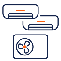 klimeo icon multisplit klimaanlage