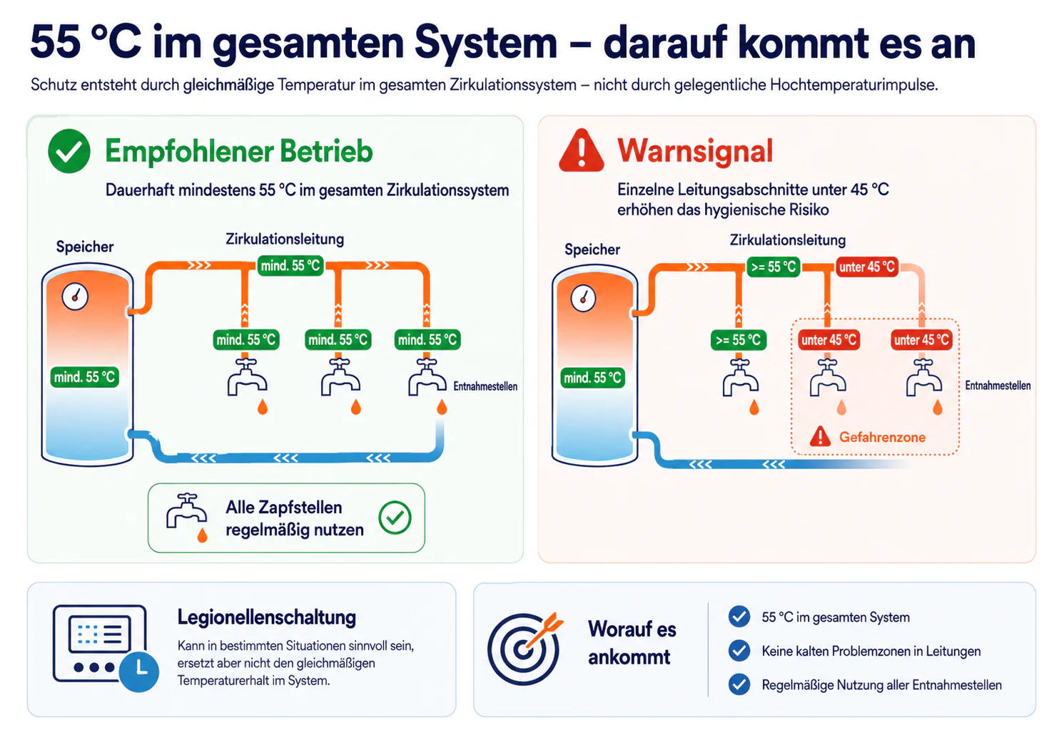 klimeo legionellen wp empfehlung ki generiert